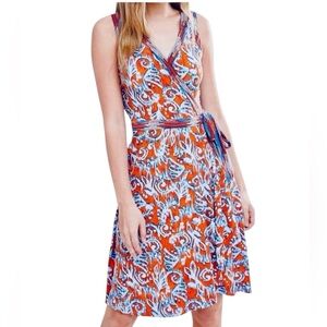 BCBG MaxAzria Hallee Wrap Dress Sleeveless Size S